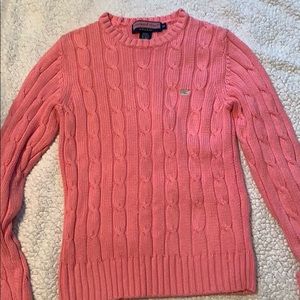 Cute pink vineyard vine sweater